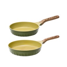 Four Seasons 電磁爐鍋2件組, 混色, 平底鍋20cm+平底鍋26cm, 1組