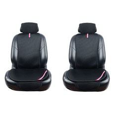 GMZ MOTORS Ultra Air Mesh 車用透氣坐墊, 黑色, 2個