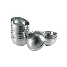 키친프리 동복 스테인레스 이중 볼 12cm, 10개