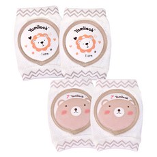 Yomilock 兒童護膝, 獅子款+小熊款, 2組