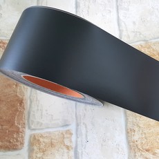 彩色腰線飾條貼紙, 黑色, 8cm x 5m