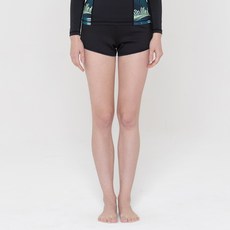 HMUS 女款海豚水褲, ALL BLACK