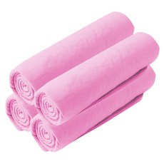 블럭마트 심플 반려동물타월 4p, 핑크