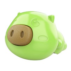 Block Mart 寵物豬豬沐浴幫手玩具, 綠色, 1個