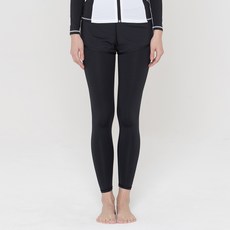 Hmus女款二合一短褲內搭褲, 黑色