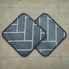 inroom 空氣網格坐墊 2入, 灰色的