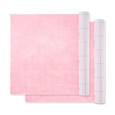 彩色背膠毛氈 2入, 淺粉紅