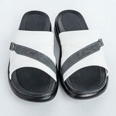 韓國 togo 男士Ace辦公室拖鞋, 白色, 290