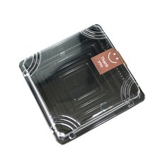 餐盒 XYW-F05 50入+微笑長方形貼紙 白色 25入+巧克力 25入, 1套