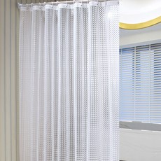 Ants 立體型 Neuru 浴簾 180 x 200 cm, 1個, 透明