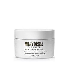 MILKY DRESS 身體亮白面霜 150ml, 1個