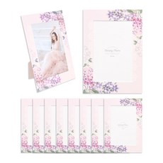 Walgadaks 直立式花漾紙相框 4 x 6 10入, 繡球花, 10個