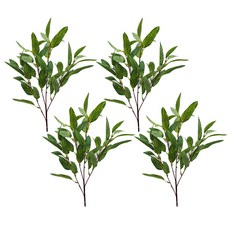 Block Mart 人造尤加利葉 婚禮花藝 4入, TYPE3, 4個