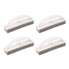 Ants 可折疊多功能廚房清潔海綿, 白色, 4個