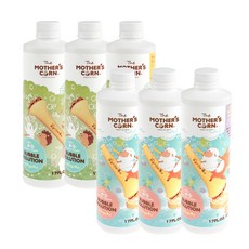 MOTHER'S CORN 肥皂泡泡 500ml*3入+不易破肥皂泡泡 500ml*3入, 混色, 1組
