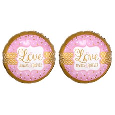 WOW PARTY KOREA 閃亮婚禮氣球, 混合色, 2個