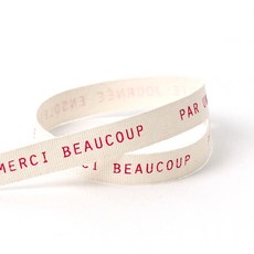 英文字包裝緞帶 3入組, 混色, 4m