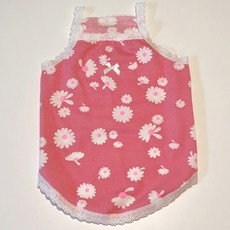 Bydamsumi 雛菊寵物背心, 粉紅色