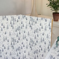 Nasan 麻印花布 P563-1, 樹模式