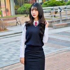 GYOBOKMALL 女童長款制服背心