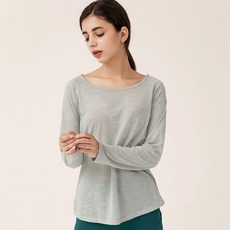 Naya Style 女式瑜伽長袖 T恤 A-952-1