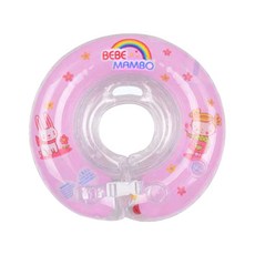 嬰兒游泳脖圈 M號, 粉色的, 1個