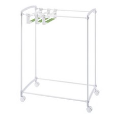 網紅商品 防滑推車型褲架 15入, 白色, 1套