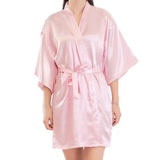 앤티스 페어립트 샤워가운 M, 베이비핑크, 1개