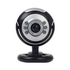 QNIX LED燈麥克風內置攝像機WEBCAM 2020, WEBCAM 2020, 混色