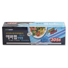 EVERWRAP 可輕鬆裁切的大容量滑動保鮮膜 22cm x 305 m, 1個