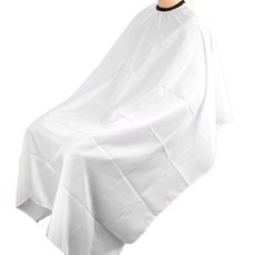 沙龍美髮防水斗篷布, 1個, 白色