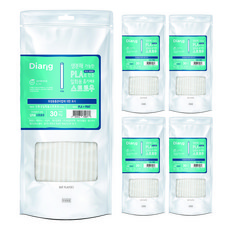 Diang 可生物分解拋棄式吸管 一般咖啡用 21cm, 30入, 5個