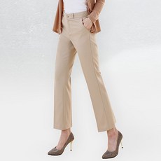 Jean Mania 女性魔術靴型壓褶西裝褲 WJL-013