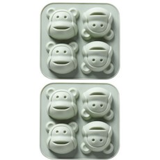 Owen紅寶石冰塊模具, 綠色, 2個