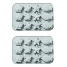 Owen樹脂製冰模具, 藍色, 2個