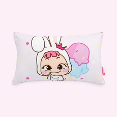 HEY JINI 經典人物印花孩童棉枕, 混色