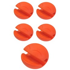 微笑門墊, 橘色, 5入