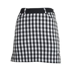 BMU 黑色格子高爾夫球裙 Ferraus-i15