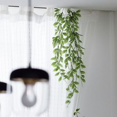 Art Party仿真花月光藤蔓掛式植物, 混色, 1個