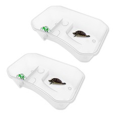 NOMOY PET 開放烏龜多房NX-11白色40 x 25 x 13厘米, 2個