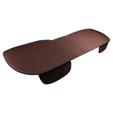 CarStory 汽車冰絲後座坐墊 MS-801, 棕色, 1個