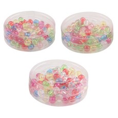 Uniart 彩色串珠 31號, 混色, 3個