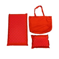Redbalance 平衡椰子浸泡墊套組, 紅色的