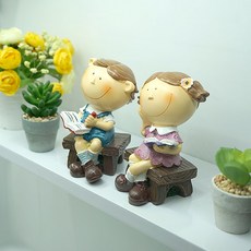 迷你長椅雙人公仔, 混合色, 1組