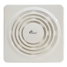 한일전기 천장용 역풍방지 환풍기 설치규격 250 x 250 mm, EK-160NST