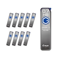 PILOT 百樂 Neox石墨尖芯HB HRF7G-20, 0.7mm, 10盒