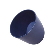 The Flow Company黏貼式壁掛圓形迷你鑰匙收納盒, 海軍, 1個