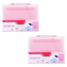 ECO Chungwoon 高級A4文件夾, 紅色, 2個