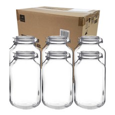 Fido 玻璃儲物瓶, 6入, 4L