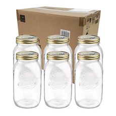 BORMIOLI ROCCO 密封玻璃罐, 1500毫升, 6入